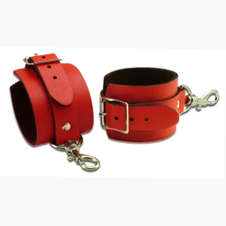 Wild Hide Leather: WILD - CUFFS - Fantasy Restraints Assort Colours - 420-0