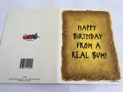 Cards - Greeting: 8B - GCARD - HAPPY BIRTHDAY FROM A .... - 1220