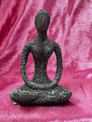 Gift Ideas: S - YOGA LADIES SILVER TEXTURED 3 - SJ-YOGA-TEXTURE-S**