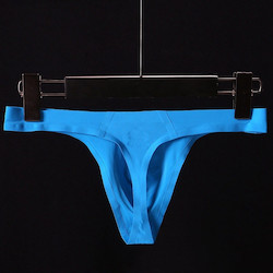 MEN'S: S - THONG - SEAMLESS - BLUE  - SIZE XXL - SJ-M-ASST**