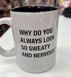 Mugs: S - MUG - SWEATY AND NERVOUS - 186949**